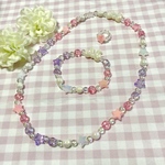 ✨再販✨ゆめかわ⭐️お星様ネックレス　ブレスレット　リングセット　子供用