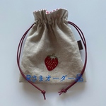 フレッシュいちごの巾着