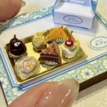 ミニチュア洋菓子店スワン＊ケーキセットb