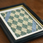 キット⑧[図案と布] こぎん刺しキット