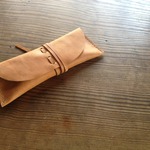 『環桜 』pen case 薄茶