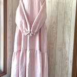 ティアードワンピース（淡いピンク）sunnydays様専用