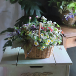 しあわせの陽だまりバスケット#04（ブルーミングバンドル植え）