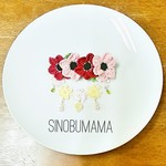 ❀アネモネ×ビジュー×バレッタ❀大人可愛いアネモネバレッタ【大サイズ】