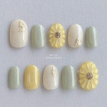 No.022  sunflower magnet / ネイルチップ