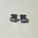 ゆめかわうさぎのピアス