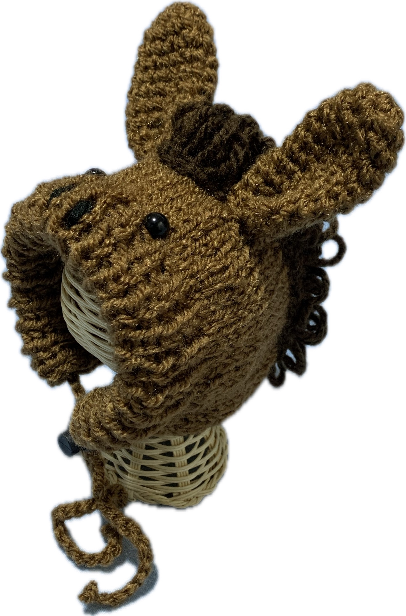 受注製作】2026年干支【午年】馬のニット帽 馬の被り物 - 編み物屋さん