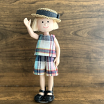 ドール服セット　ハーフパンツのセットアップ　カンカン帽　ニコルちゃん　マドレーヌちゃんのお洋服