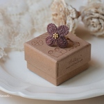 ❁Anemoneの2waxリングイヤーカフ┈モカ❁