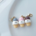＼＊いちご＊あざらしさんのよくばりアイスチャーム／