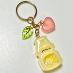 【お客様専用ページ】乳酸菌？！/ドリンクキーホルダー/イエロー/ドリンク型キーホルダー/シェイカーキーホルダー/シャカシャカキーホルダー/飲み物/食べ物/キーホルダー/レジン