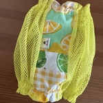スヌード＊メッシュイエロー＆kakeraレモン②   M