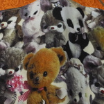 ハンドメイド*文庫本*ブックカバー*ぷらんぷちいくす*ぬいぐるみ🐻: