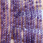 天然石  アメジスト  ラウンドカット  3mm