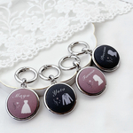 【声楽】お名前キーホルダー　ピアノ　ピアノ発表会　記念品　お稽古バッグ　お稽古かばん　卒業記念品　コーラス　合唱　合唱コンクール