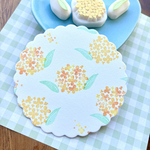 金木犀　消しゴムはんこ