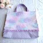 レッスンバック　ゆめかわ　ユニコーン　オーロラカラー