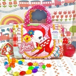 ♡昭和レトロ♡保冷ファスナーバッグ　バンビ