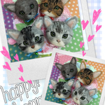 yukenosuke様専用猫にゃんこ羊毛フエルトストラップ