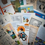 Vintage Book Page Pack*Character Edition*50pcs