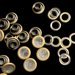 ★再販★副資材★網ハトメ★10mm★20ヶセット★スチームパンク★