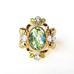 Decorative ring (green)