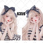 original sticker « no.6359 »     //     人物ステッカー オリジナルステッカー オリジナル人物ステッカー ステッカー cotton melody ミニステッカー