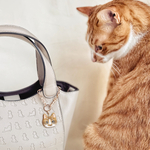 【猫 バッグチャーム】ゆるリアルな 猫 の キーホルダー　ねこ 刺繍　ギフト　バッグチャーム　サバトラ