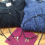 再×3)ペアセット＊2way＊ナンバーネックレス〜大切な人〜秋冬