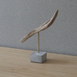 流木オブジェ　" cube series " W25cm H25cm