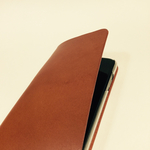 栃木レザーiPhone各種ケース brownie(左利き用変更可)