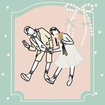 アイコンにも♡シンプルでおしゃれな線画イラスト♡ウェディング/アイコン/ポップ/