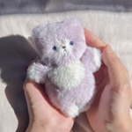 小さなラベンダー猫