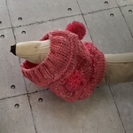 dog snood🐾コットンピンク🩷