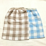 kokko様専用 二つ折タオルエプロン チェック柄2種類