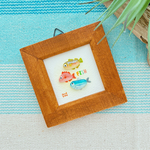 おさかな図鑑mini🐟シーグラスアート