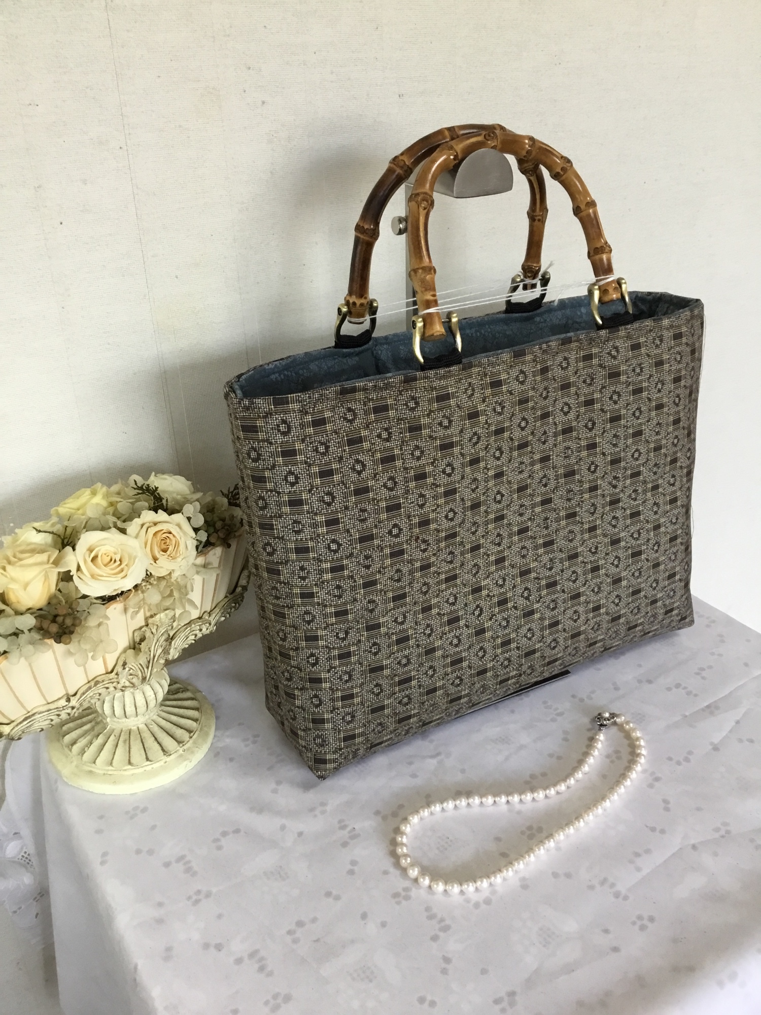 大島紬 - トートバッグの人気通販 | minne 国内最大級の