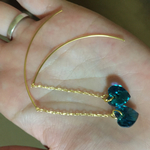 deep blue♡アメリカンピアス