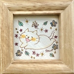 のんびりニコ【ミニ原画フレーム付き