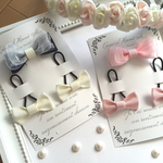 Baby&kids♡リボンクリップ&リボンゴム