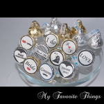 【モノトーン系】♡キスチョコシール♡ 