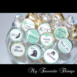 【ティファニーブルー系】♡キスチョコシール♡