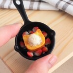 いちごたっぷりネコフレンチトースト/ミニチュア