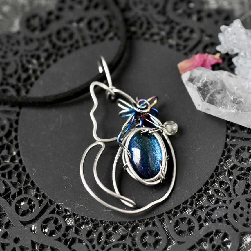 蛍光＊ウランガラスのビー玉10mm＊10個セット - pure*wire