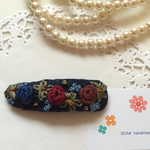 花刺繍    ぱっちんどめ