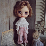 ブライスアウトフィット  お洋服3点セット  グレイッシュピンク