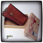 大容量！柔らか革のキーケース