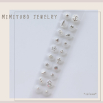 耳つぼジュエリー♡シルバー  20粒チタン 【完成品】