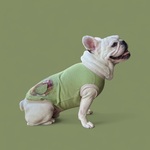 【期間限定】ギンガムチェック（黄緑）イニシャルタンクトップ