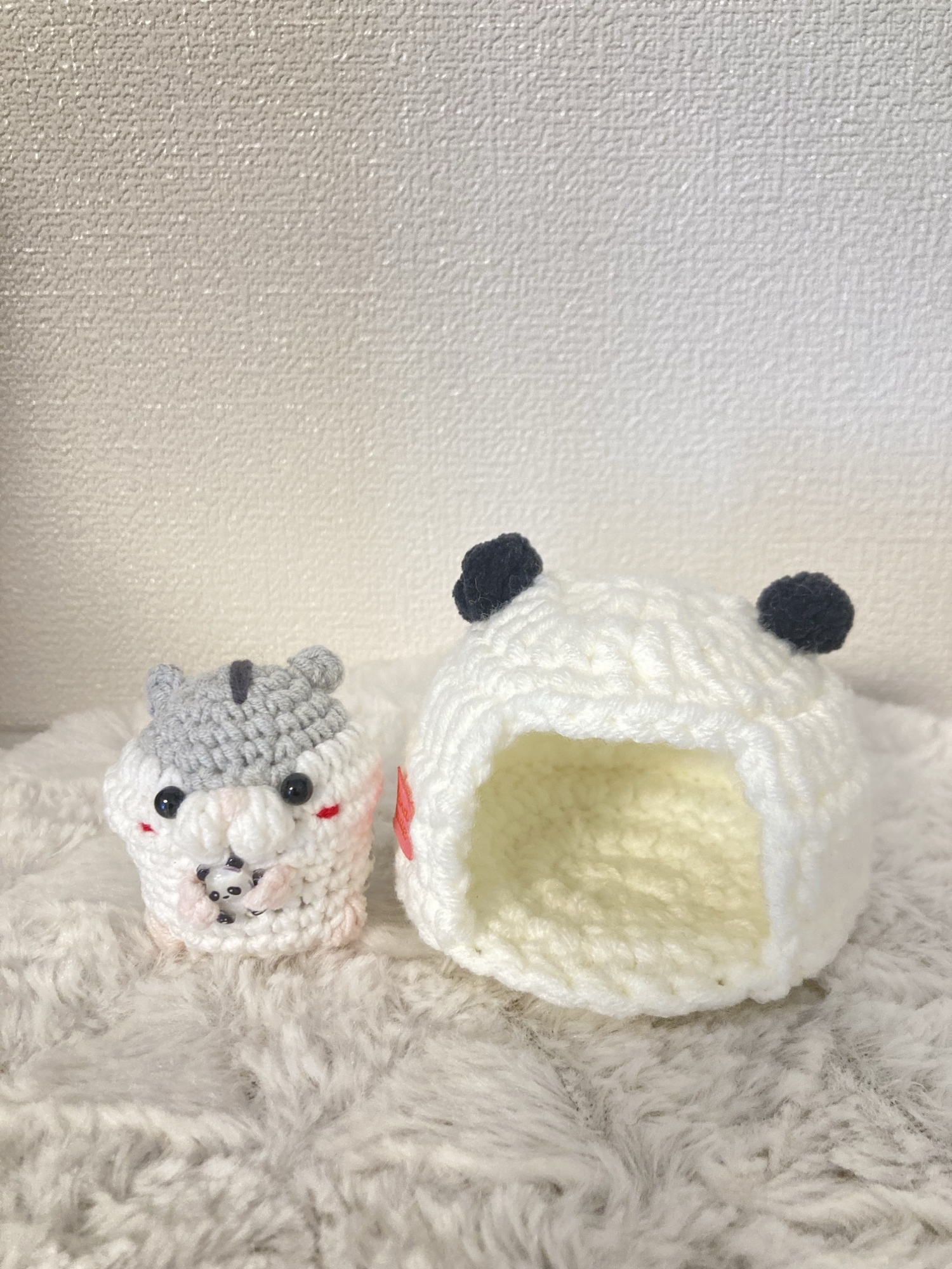 作家様　あみぐるみ　ぬいぐるみ　パンダ　ハンドメイド 作家様 あみぐるみ ぬいぐるみ パンダ ハンドメイド （受注制作